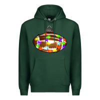 Sports Green Christmas football Premium Hoodie - RanaPortraitStore