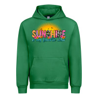 Emerald sunshine is my favorite color Urban Hoodie - Zillion Design Studio