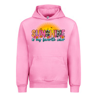 Fuchsia Pink sunshine is my favorite color Urban Hoodie - Zillion Design Studio