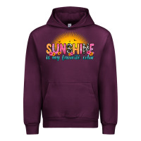Mauve Wine sunshine is my favorite color Urban Hoodie - Zillion Design Studio