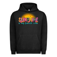 Pigment Black sunshine is my favorite color Urban Hoodie - Zillion Design Studio