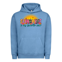 Pigment Pebble Blue sunshine is my favorite color Urban Hoodie - Zillion Design Studio
