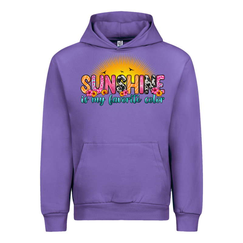 Sunshine Is My Favorite Color Urban Hoodie by Zillion Design Studio | Teevron