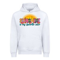 White sunshine is my favorite color Urban Hoodie - Zillion Design Studio
