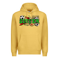 Antique Gold sister soccer Premium Hoodie - Zillion Design Studio
