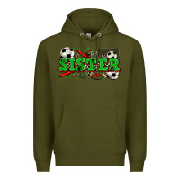 Army Green sister soccer Premium Hoodie - Zillion Design Studio