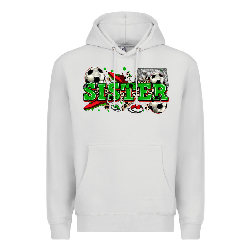 Sister Soccer Premium Hoodie by Zillion Design Studio | Teevron