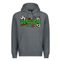 Rock sister soccer Premium Hoodie - Zillion Design Studio