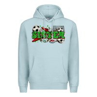 Blue Mist sister soccer Premium Hoodie - Zillion Design Studio