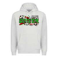 Dove Grey sister soccer Premium Hoodie - Zillion Design Studio