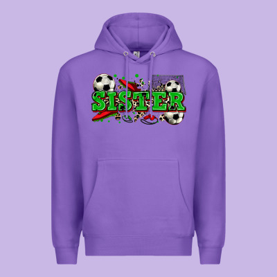Sister Soccer Premium Hoodie Designed By Zillion Design Studio