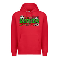 Red sister soccer Premium Hoodie - Zillion Design Studio