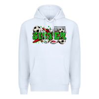 White sister soccer Premium Hoodie - Zillion Design Studio