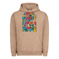 Pigment Burro stay trippy little hippie Urban Hoodie - Zillion Design Studio