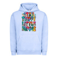 Pigment Grape Ice stay trippy little hippie Urban Hoodie - Zillion Design Studio