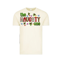 The Naughty One Christmas Vintage Tee | Teevron