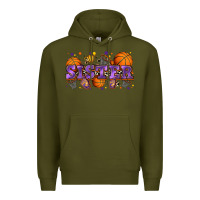 Army Green sister basketball Premium Hoodie - Zillion Design Studio