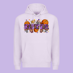 Sister Basketball Premium Hoodie Designed By Zillion Design Studio