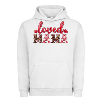 Pigment Lunar Rock loved mama Urban Hoodie - RanaPortraitStore