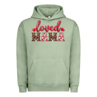 Pigment Oil Green loved mama Urban Hoodie - RanaPortraitStore