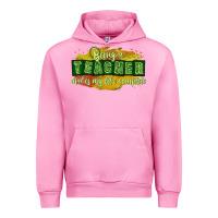 Fuchsia Pink being a teacher makes my life complete Urban Hoodie - texasbilliewilder