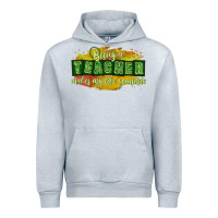 Heather Grey being a teacher makes my life complete Urban Hoodie - texasbilliewilder