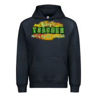 Navy being a teacher makes my life complete Urban Hoodie - texasbilliewilder