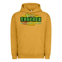 Pigment Peanut Butter being a teacher makes my life complete Urban Hoodie - texasbilliewilder
