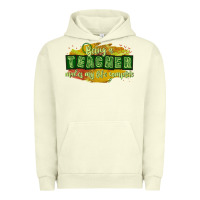 Pigment Pistachio being a teacher makes my life complete Urban Hoodie - texasbilliewilder
