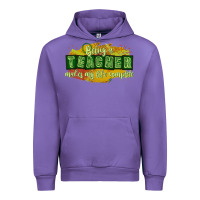Tulip being a teacher makes my life complete Urban Hoodie - texasbilliewilder