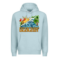 Blue Mist beachin Premium Hoodie - texasbilliewilder