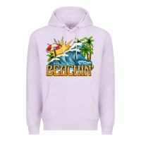 Lilac beachin Premium Hoodie - texasbilliewilder
