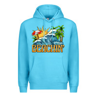 Ocean Blue beachin Premium Hoodie - texasbilliewilder
