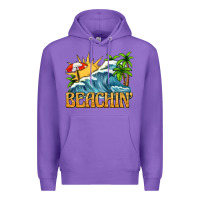 Purple beachin Premium Hoodie - texasbilliewilder