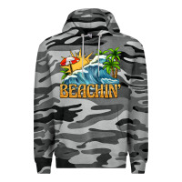 Slate Camo beachin Premium Hoodie - texasbilliewilder