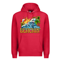 Cardinal beachin Premium Hoodie - texasbilliewilder