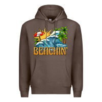 Coffee beachin Premium Hoodie - texasbilliewilder