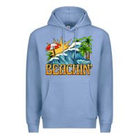 Colony Blue beachin Premium Hoodie - texasbilliewilder