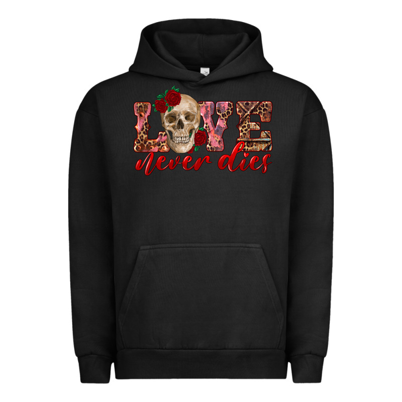 Love Never Dies Skull Urban Hoodie by RanaPortraitStore | Teevron