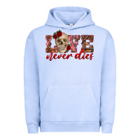 Pigment Grape Ice love never dies skull Urban Hoodie - RanaPortraitStore