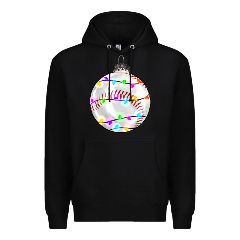 Christmas Baseball Premium Hoodie by RanaPortraitStore | Teevron