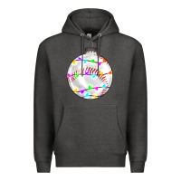 Charcoal Heather Christmas baseball Premium Hoodie - RanaPortraitStore