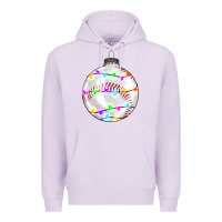 Lilac Christmas baseball Premium Hoodie - RanaPortraitStore