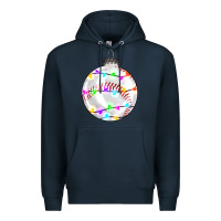 Navy Christmas baseball Premium Hoodie - RanaPortraitStore