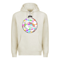 Oatmeal Heather Christmas baseball Premium Hoodie - RanaPortraitStore