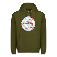 Army Green Christmas baseball Premium Hoodie - RanaPortraitStore