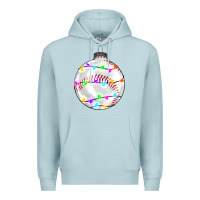 Blue Mist Christmas baseball Premium Hoodie - RanaPortraitStore