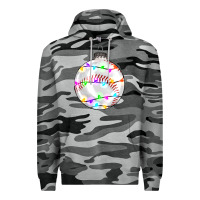 Slate Camo Christmas baseball Premium Hoodie - RanaPortraitStore