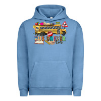 Pigment Pebble Blue best bus driver ever Urban Hoodie - texasbilliewilder