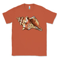 Copper sea   shell Classic Tee - BarkalooDesign